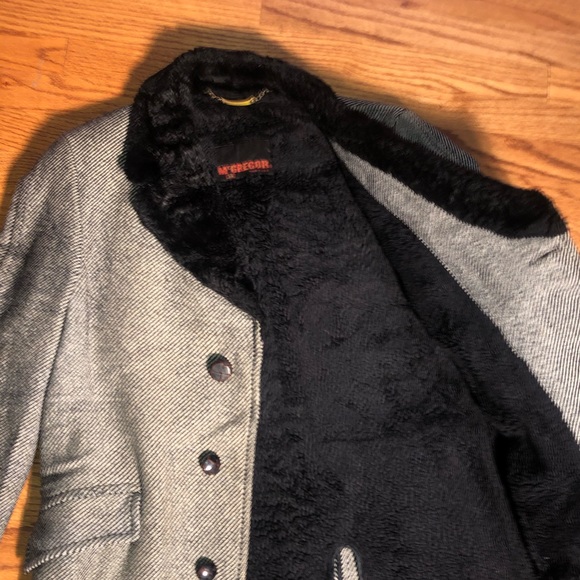 Vintage McGregor Wool Tweed Coat Sz 38 - Picture 7 of 8